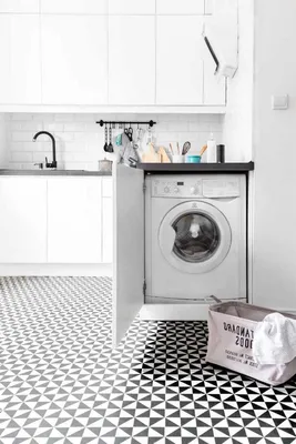 Стиральная машина на кухне (130 фото дизайна): идеи планировки кухни со  стиральной машиной