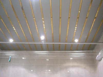 Подвесной потолок в ванной - Ремонт в доме