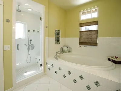Покраска стен в ванной комнате: дизайн, фото, идеи | DomoKed.ru