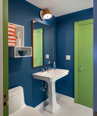 Покраска стен в ванной комнате (78 фото) » НА ДАЧЕ ФОТО