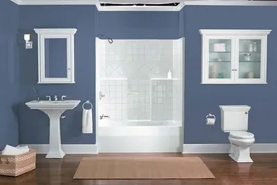 Краска для стен ванной комнаты водостойкая - 65 фото