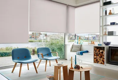 Рулонные шторы на пластиковые окна • Интерьер+Дизайн