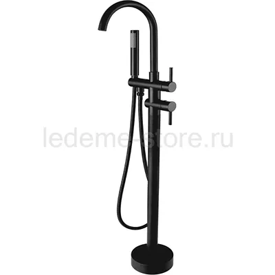 Напольный смеситель для ванны Gerhans K13219B купить в Москве -  интернет-магазин LEDEME