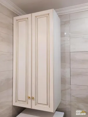 Навесной шкаф в ванную комнату - по индивидуальным размерам арт. 5327