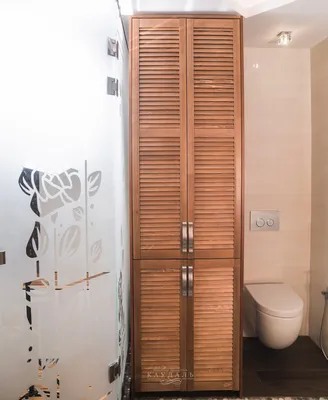 Шкаф для ванной комнаты | Мебель на заказ в Москве