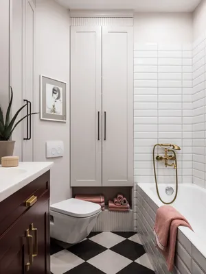 Как оформить ванную комнату в маленькой квартире: 13 примеров от дизайнеров  | AD Magazine