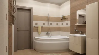 Полочка из светлого камня над ванной | Дизайн, Квартира, Дизайн ванной