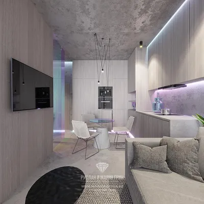 Дизайн маленькой квартиры 28 кв. м | Студия «Мария Грин Дизайн» | Дзен