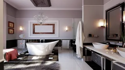 Особенности оформления ванной комнаты для двоих | DG-Home