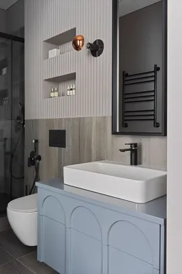 Дизайн ванной комнаты с 3D стеновыми панелями | Wall paneling, Wall panel  molding, Curved walls