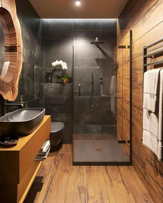 Коричневая ванная - как обустроить ванную в коричневом цвете? Идеи и советы  | Дизайн и интерьер ванной комнаты