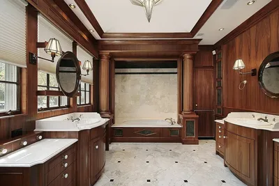 Ванные комнаты в коричневых тонах: дизайн, идеи с фото