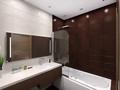 Дизайн ванной комнаты 5 квадратных метров, современные идеи 2020, плитка  для ванной маленькой площади