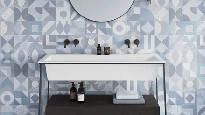 Реформирование ванной комнаты и кухни с помощью гидравлической плитки |  Gayafores