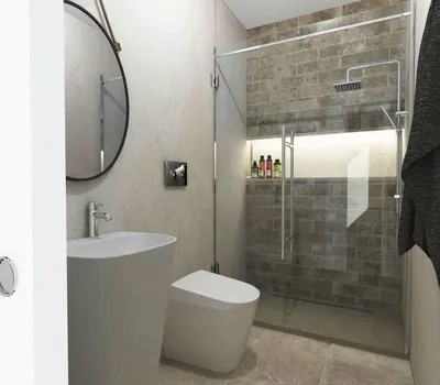 Ванная комната 4 кв: примеры правильного дизайна (50 фото) | Дизайн и  интерьер ванной комнаты