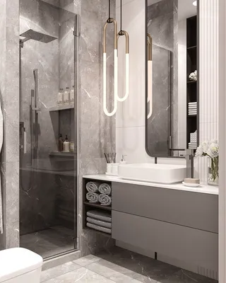 А вот и готов и уже утверждён санузел(4м2)из моего любимого  #малогабаритного проекта 🖤Листайте ➡️➡️➡️ | Французский декор дома, Ванная  стиль, Душевые комнаты
