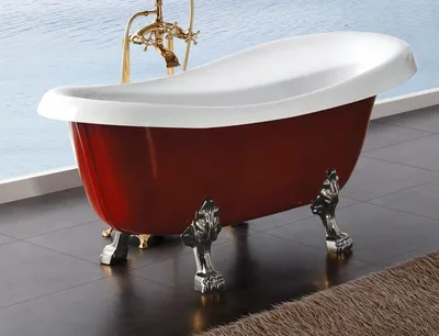 Красная ванна, купить - цена в интернет-магазине в Москве