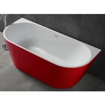 Купить Акриловая ванна Abber 170x80 пристенная, красная (AB9216-1.7R) по  цене 97 020 р. от производителя