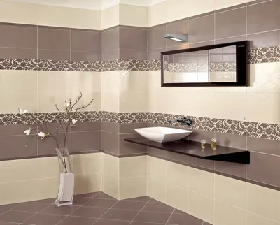 Наиболее важные качества керамической плитки для ванной комнаты