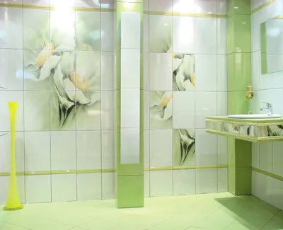 Отделка ванной плиткой - 155 фото красивых идей и сочетаний при оформлении  ванной комнаты