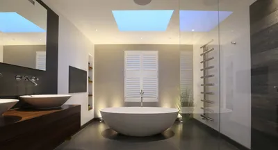 Потолочные светильники для ванной комнаты: украсьте свою ванную комнату с помощью этих опций