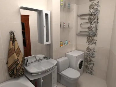 Ремонт ванной комнаты в хрущевке. — Идеи ремонта