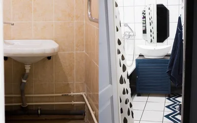 Ремонт в ванной до и после | Старые квартиры, Ремонт, Хоумстейджинг