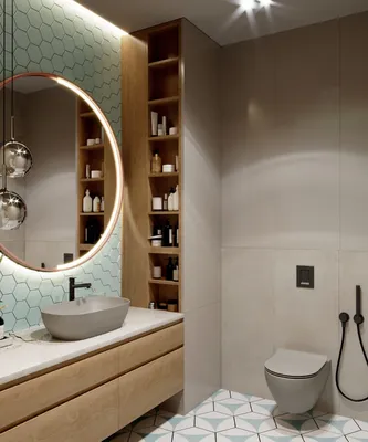 Серая сантехника в ванной комнате | Diseño de interiores de baño, Diseño de  baños chicos, Diseño de baños