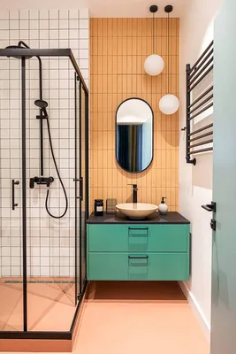 Оформление ванной комнаты с черной сантехникой - Фотографии красивых  интерьеров