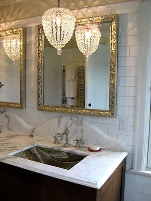 Дизайн интерьера ванной - Проект ванной комнаты в классическом стиле