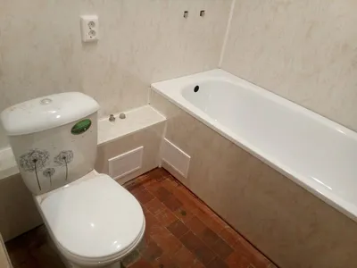 Отделка ванной и туалета пластиковыми панелями - 72 фото