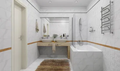 Плитка под мрамор для ванной комнаты: руководство по созданию роскошного интерьера
