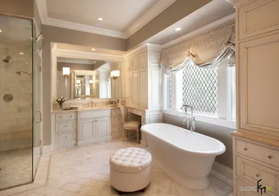 100 идей дизайна ванной комнаты в классическом стиле на фото