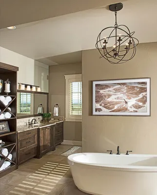 Идеи дизайна ванной комнаты в классическом стиле - фото реальных интерьеров  и советы | SALON