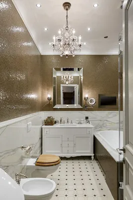 Ванная комната в классическом стиле (70 фото): дизайн интерьера
