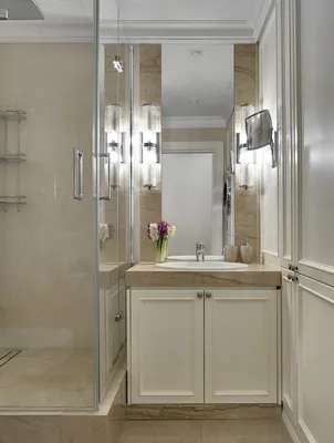 Идеи дизайна ванной комнаты в классическом стиле - фото реальных интерьеров  и советы | SALON