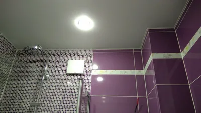 Натяжные потолки в ванной в Самаре - цена от 130руб./м2