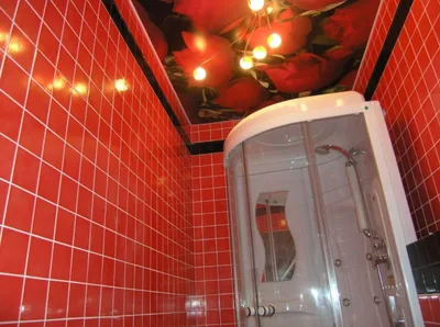 Натяжной потолок в ванную | Статьи от Роял Винил