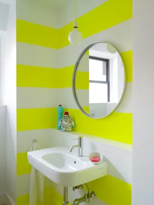 Покраска стен в ванной комнате: чем покрасить стены в ванной - фото дизайна
