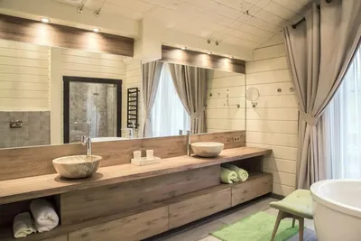 Альтернатива кафелю на стенах ванной комнаты: 100 фото идей и вариантов  дизайна
