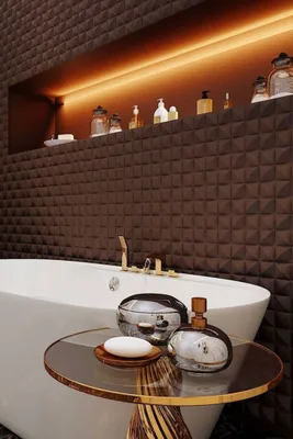 Cтеновые панели в ванной | Интерьер, Декор ванной, Дизайн