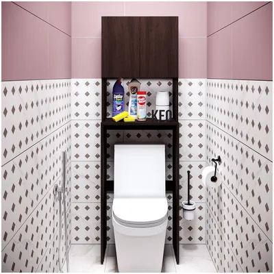 Стеллаж шкаф деревянный с полками и дверцами для ванной комнаты и туалета  Кео Гамма венге — купить в интернет-магазине по низкой цене на Яндекс  Маркете