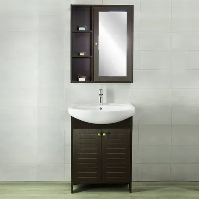 Мебель для ванной Style Line Кантри 65 венге купить в магазине  Сантехника-Онлайн.Ру