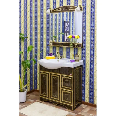 Комплект мебели Sanflor Адель 82, венге купить в Москве в интернет магазине  Vodopadoff