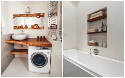 8 идей размещения различных полок для маленькой ванной комнаты | Твой  стильный дом | Дзен