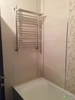 Полотенцесушитель над ванной | Дизайн, Маленькая ванна, Интерьер ванной  комнаты