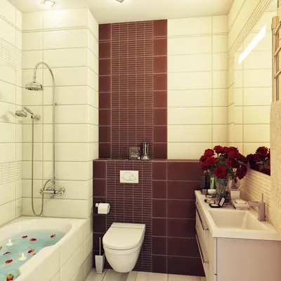 Ремонт ванной комнаты малых размеров. Дизайнерские идеи и советы по отделке  - Интерьерные штучки