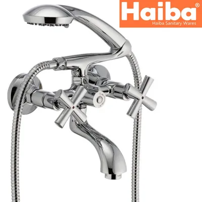 Смеситель для ванны короткий нос HAIBA SENTOSA (Chr-009) купить в  интернет-магазине Модна Хата