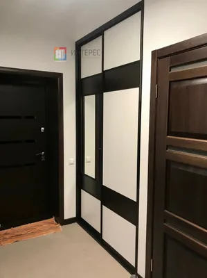 Встроенный шкаф-купе в нишу прихожей — Шкафы для прихожей — Прихожие —  Каталог