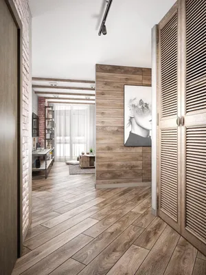 Преобладание ламината одного тона в интерьере прихожей | Modern flooring,  Home entrance decor, Contemporary flooring ideas